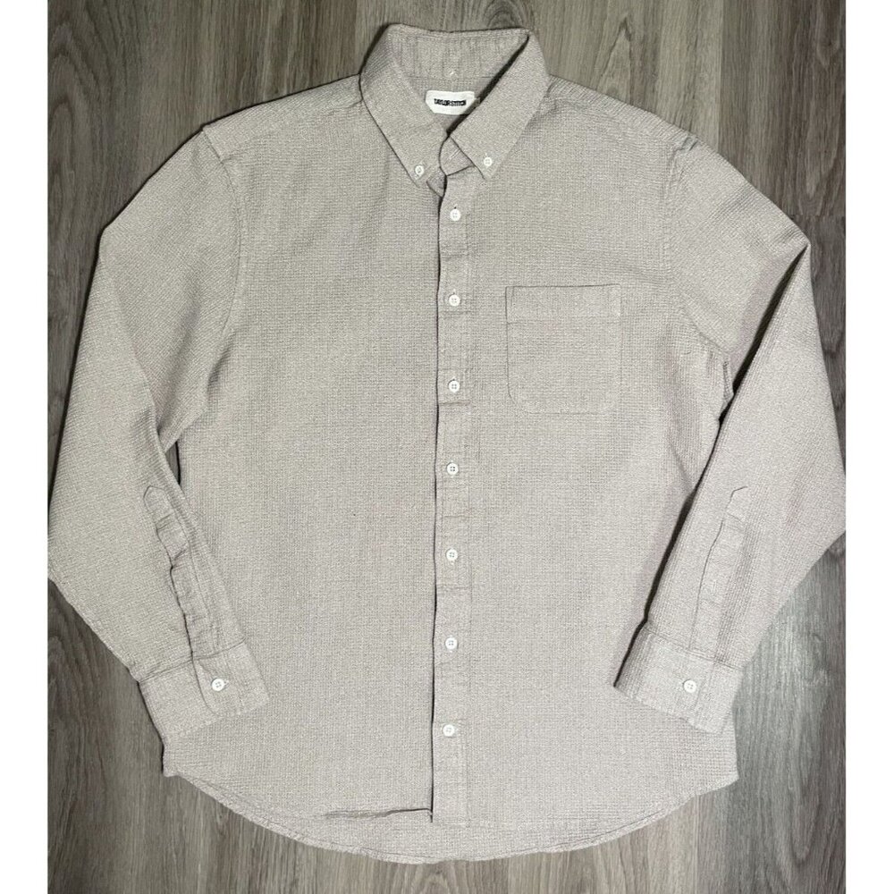 Taylor Stitch Gray Casual Button Down Shirt
